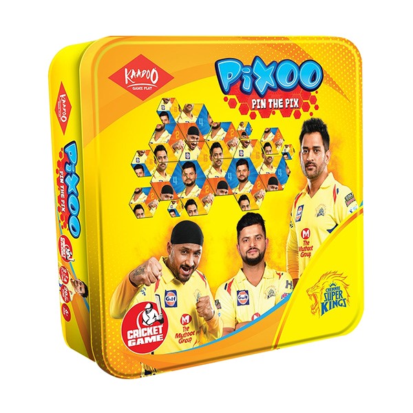 Kaadoo Pixoo Chennai Super Kings Cricket Game KD0003
