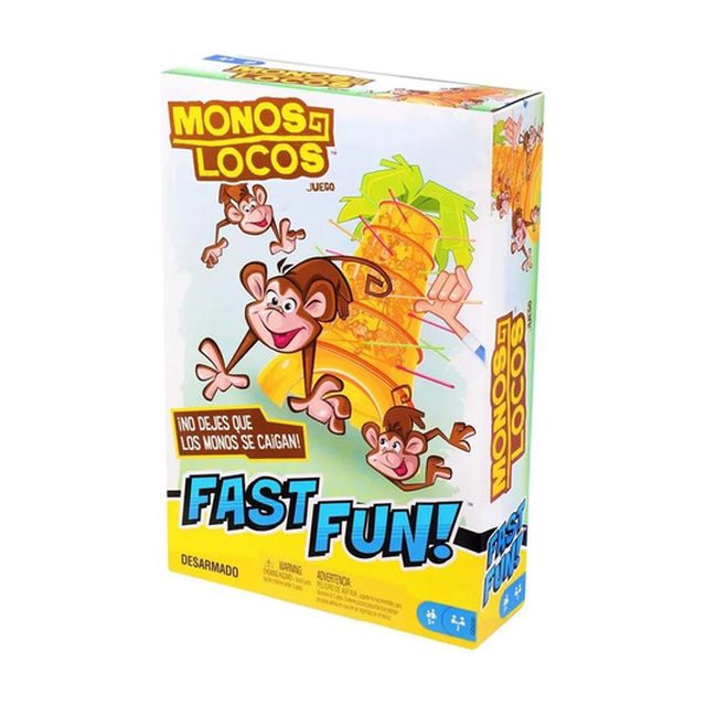 Mattel Games Monkeys Fast Fun Kids Game GDG30