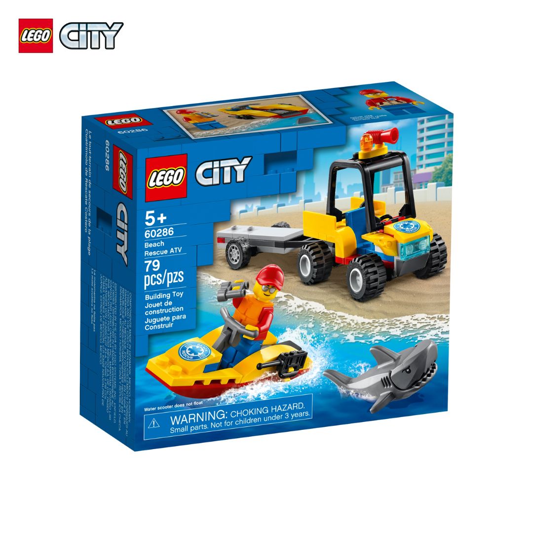 LEGO City Beach Rescue ATV LG60286