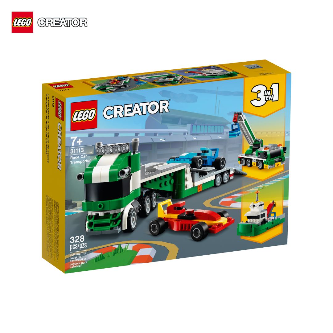 LEGO Creator 3in1 Race Car Transporter LG31113
