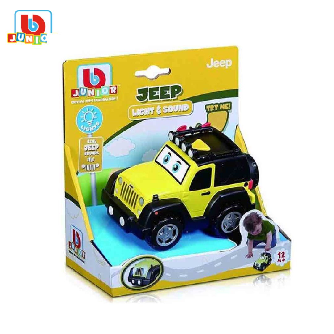 BBJunior Jeep Light and Sound Jeep Wrangler 16-81201