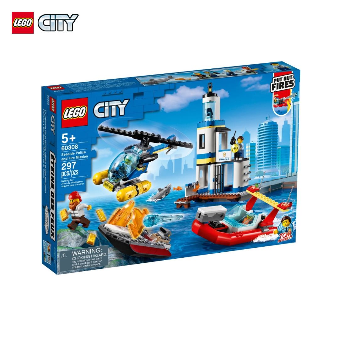 LEGO City Seaside Police and Fire Mission LG60308