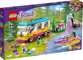 LEGO friends Forest Camper Van and Sailboat LG41681