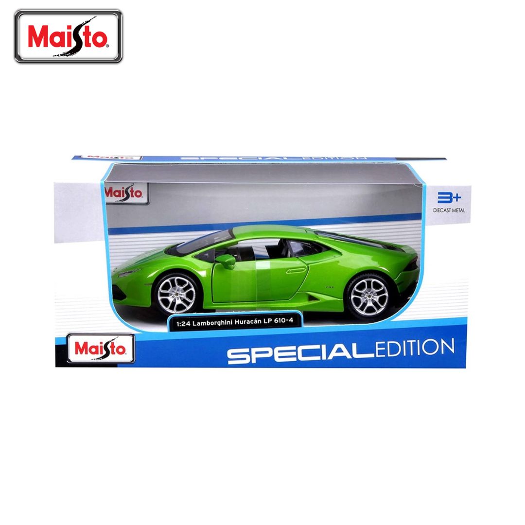 Maisto Scale Lamborghini Huracan LP610-4 Green Diecast Car Model 31509
