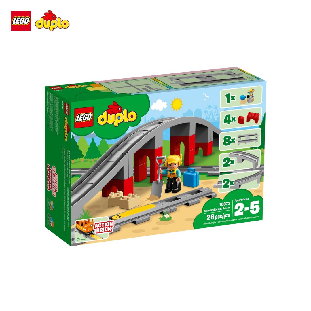 LEGO Duplo Train Bridge & Tracks LG10872