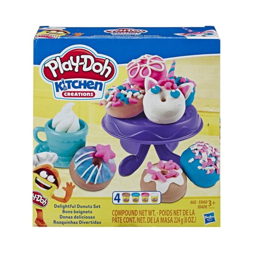 PlayDoh Delightful Donuts Play Set E3344AS31