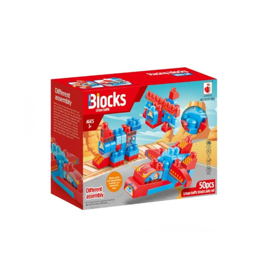 Blocks Urban Traffic Block Toy KT230638
