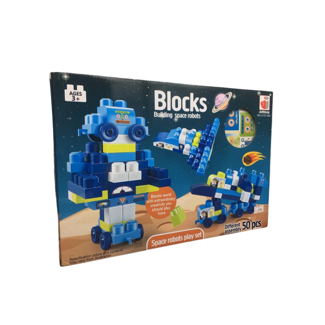 Blocks Space Robots Block Toy KT230640
