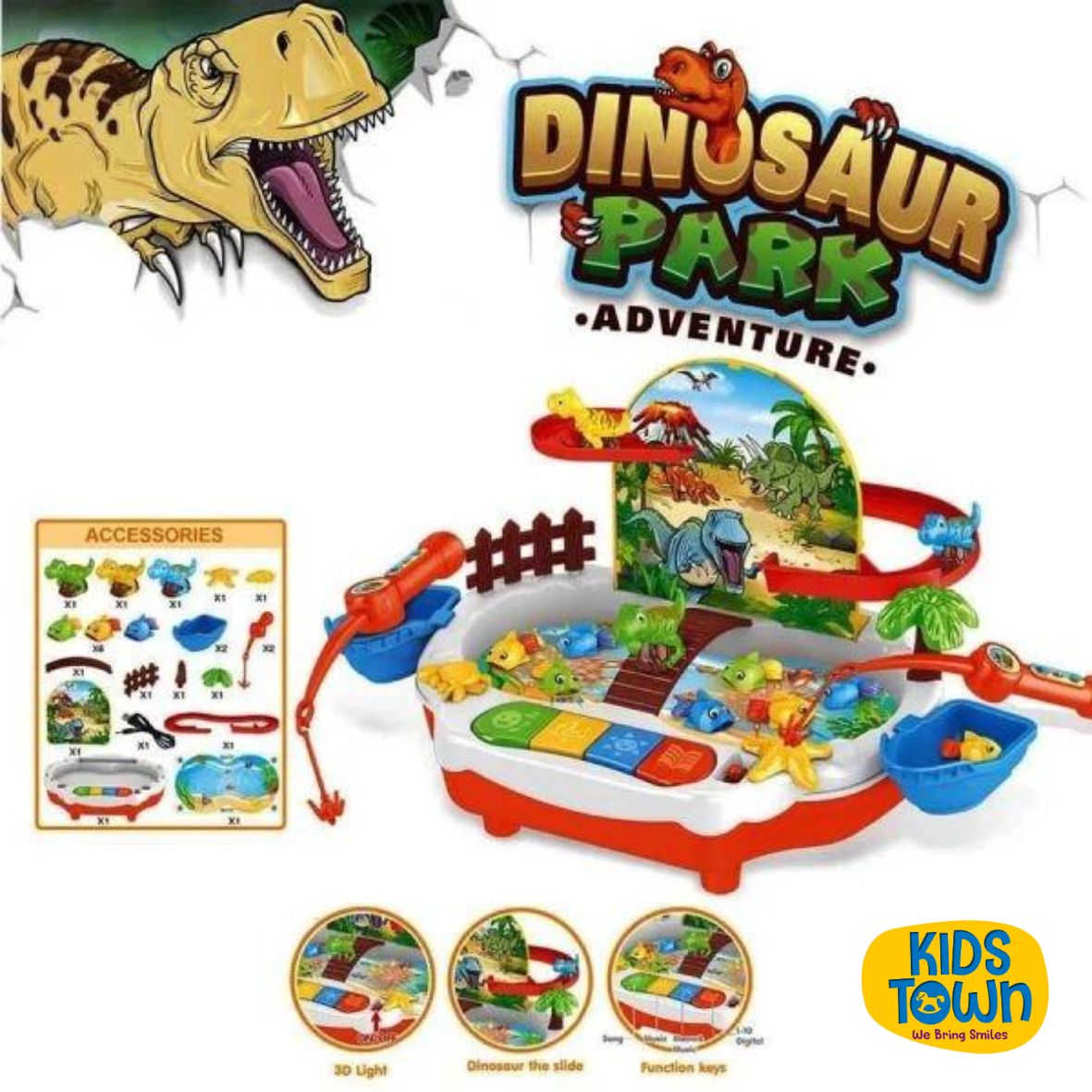 Dinosaur Park Adventure Track KT230662-1